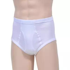 가벼운 소재 면 100% 흰색 남자 앞트임 삼각팬티 20대속옷추천 데일리