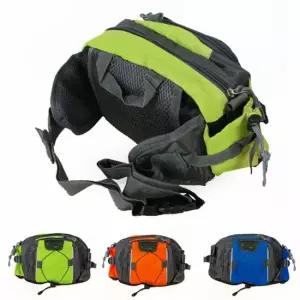 B더블포켓 등산 여행용 힙쌕 사이드포켓 더블벨트 여행가방