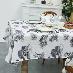 이시아르 린넨 사각 테이블보 식탁보 식탁덮개