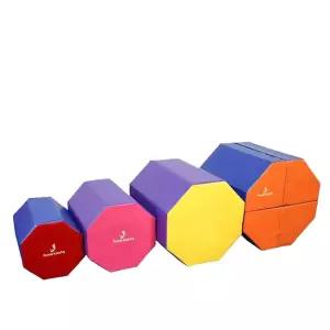 팔각 구르기매트 낙법 부상방지 태권도 덤블링 유도 체조