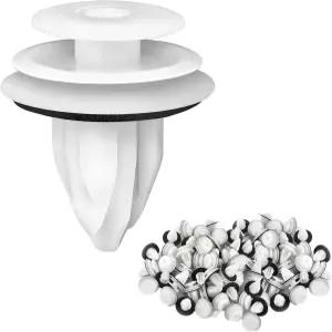 RGOAANC 50PCS 도어 트림 패널 리테이너 클립 자동차 교체 90467-A0005 렉서스 토요타와 호환되는 액세서리