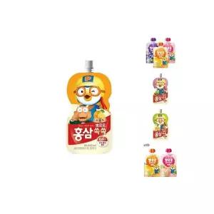 뽀로로 홍삼 쏙쏙 오렌지 100ml x 20개입/과일/주스/음료/쥬스/음료수/팩/어린이/유아/아기/과즙/단체/간식