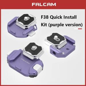 호환 Falcam F38 배낭 클립 키트 베이스 V2 삼각대 마운트 어댑터 소니 캐논 니콘 DSLR 카메라 케이지-어깨