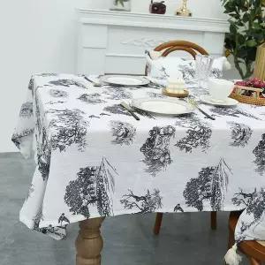 이시아르 린넨 사각 테이블보 식탁보 식탁덮개