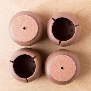 [알티피아]4p 원형 의자발커버 긁힘 소음방지 의자양말