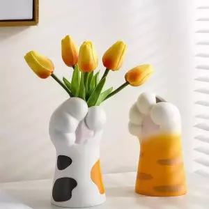 고양이발 미니화병 오브제 꽃꽂이 꽃병 인테리어 소품 집뜰이선물