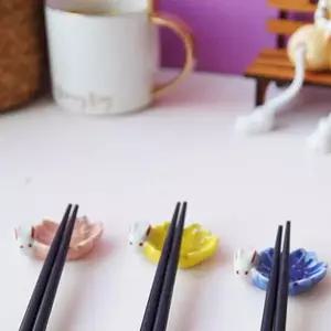 꽃토끼 젓가락받침 3P세트 수저받침세트