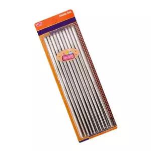 [셀러에이드]가벼운 스텐 진공 젓가락 5벌 세트 업소용 식당 저분 진공젓가락