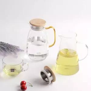 [셀러에이드]내열유리주전자 차주전자 티메이커 직화 내열유리티팟
