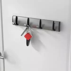 도어행거 공간활용 4단 벽행거 벽옷걸이 접이식 현관