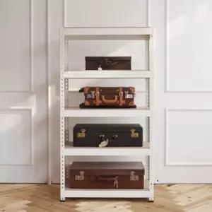 앵글 수납장 선반 블랙 조립식 5단 정리함 스마트랙