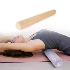 [셀러에이드]아이워너 EVA 슬림 폼롤러 90cm 코랄 핑크