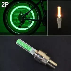 LED 자전거 바퀴 야간등 방향지시등 안전조명 2P