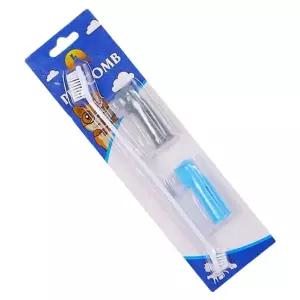 반려동물 손가락 칫솔 세트 강아지 고양이 양치