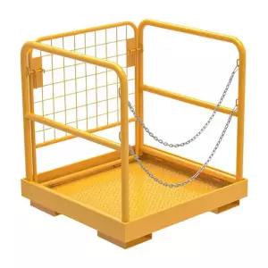 지게차 작업대 케이지 이동식 고층 접이식 고소 리프트 플랫폼 창고 고소작업