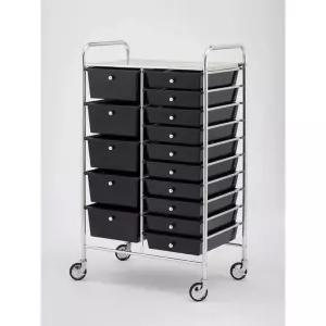 롯드츄레이 미용실 가위 이동식 보관함 트레이 파마 선반 가위정리대 커트