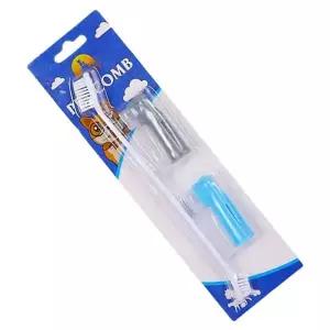 반려동물 손가락 칫솔 세트 강아지 고양이 양치