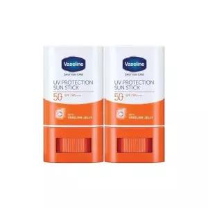 이지하우스 바세린 데일리 선케어 UV 프로텍션 선크림 선스틱 15ml 2개 670474