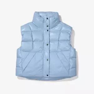[롯데백화점]휠라 프리미엄 퀼팅 구스다운 패딩베스트 FS2DVF4161F_LBU