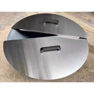 가마솥 뚜껑 업소용 스테인리스 스텐 철문 상품 무쇠 실버 커스텀 볶음팬 덮개