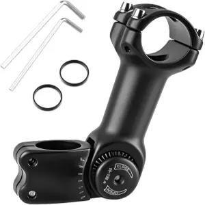 트라이원더 바이크 스템 25.4 31.8 산악 자전거 로드 MTB BMX 사이클링을 위한 90/110/130/145mm 핸들바