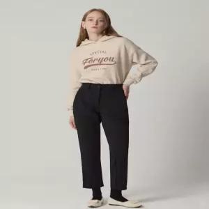 하프밴딩 아웃포켓 기모 팬츠