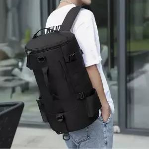 남성 큰가방 수납 좋은 백팩 빅사이즈 멀티 크로스백_24535435