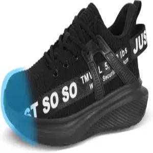 남성용 COKAFIL 스틸 토 슈즈 여성 작업 안전 운동화 산업 건설 창고 유틸리티용 펑크 방지