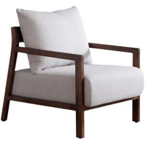 북유럽 디자이너 왕홍 식 발코니 정장 모던 미니멀 거실 테크니컬 패브릭 1인 원목 소파 의자