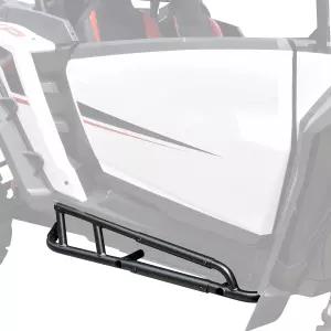 포키아우토 너프 바 RZR XP 1000 2024+용 바위 슬라이더 헤비 듀티 스틸 블랙 트리 키커 사이드 스텝 결합