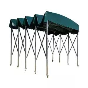 이동식 캐노피 바람막이 주차장 야외 그늘막 바퀴달린