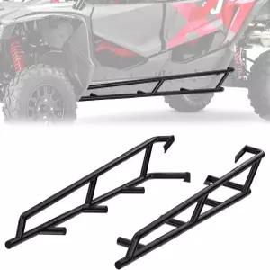 혼다 탈론 1000용 XATVXUTV 너프 바 록 슬라이더 헤비 듀티 복합 사이드 범퍼 오프로드 보호 스텝 트리