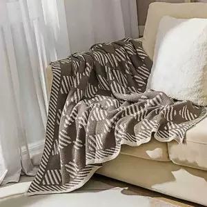 감성 캠핑 담요 130cmx160cm 소파 블랑캣 차박