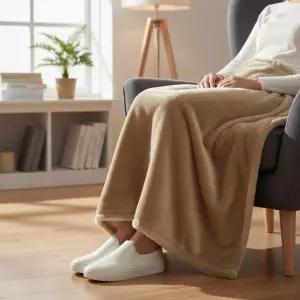 구트샵 극세사 무릎담요