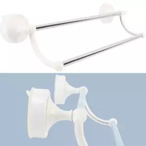 2단 부착식 수건걸이 욕실 대 타올걸이 건조대 다용도