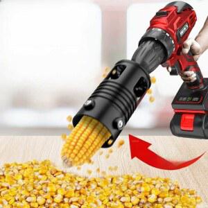 전기 옥수수탈곡기 강냉이 기계 가정용 옥수수탈곡기1 소형 전기드릴4200H1