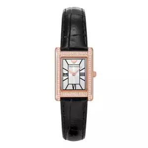 [하프클럽/아르마니]아르마니 AR11624 (Genni) 제니 스퀘어 여성 가죽시계 타임메카