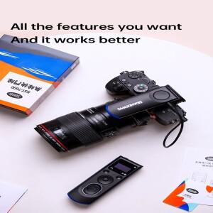 호환 SIDANDE 무선 셔터 케이블 타임샷 랩스 리모컨  캐논 니콘 소니 RST7600 3 세대 업그레이드