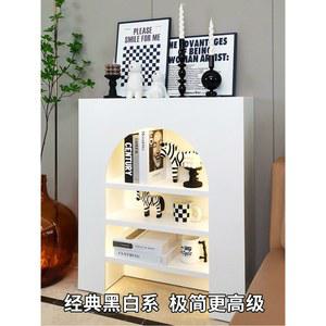 콘솔 수납장 인테리어 1 슬림 흰색60 60x20x80cm 거실