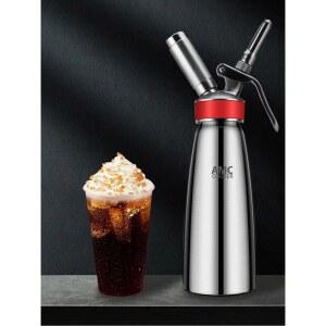 휘핑기 오스트리아 ISI 스틸 사이펀 거품기 티 밀크 탑 스테인레스 스노우 커피