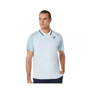 아식스 ASICS 맨 코트 그래픽 폴로 셔츠(2041A252406) 남자 반팔 카라 티셔츠