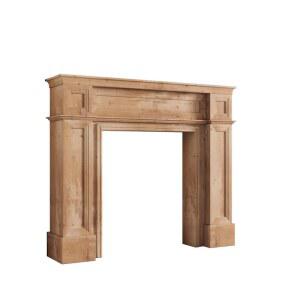 인테리어 벽난로 선반 엔틱 빈티지 콘솔 장식장 거실 우드 가구 수납장