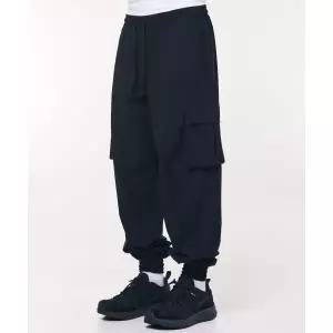 매장정품[브랜드명]THAT'S IT 스트레치 유틸리티 카고 조거 팬츠_블랙190223106136