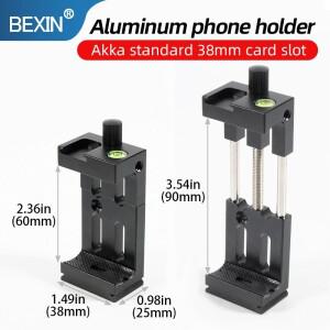 호환 더안정적인 삼각대 헤드 브래킷 휴대폰 홀더 클립  스피릿 레벨콜드 슈 마운트  전화 손전등 마이크용