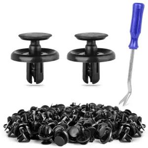 UNIGT 120개 엔진 하부 커버 푸시형 리테이너 클립 (토요타 렉서스 캠리 코롤라 바디 호환) 90467-07201