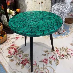 원형 나전칠기 자개상 테이블 호족반 자개 찻상 다과상