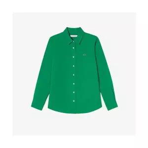 [국내매장정품] 라코스테 LACOSTE 여성 베이직 린넨셔츠 CF905E-55G SIW CF905E-55GSIW 172141