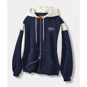 매장정품[브랜드명]디미트리 블랙 DIMITRI BLACK VLAD TYPE-B 아트웍 자수 후드 집업_네이비VBD2TH06NY1002