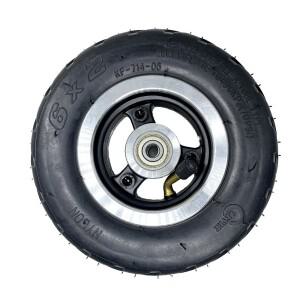 미니 전기 스쿠터 카트용 호환6인치 내부  외부 타이어가  6x2 풍선 휠