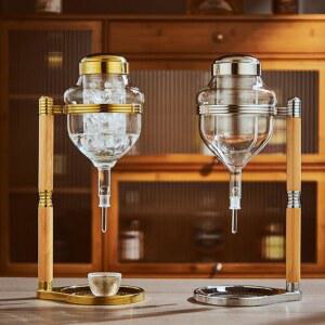 사케 디스펜서 위스키 골드 용기 유리 드립식 와인 술주전자 일식가게 주류 가정용 세트